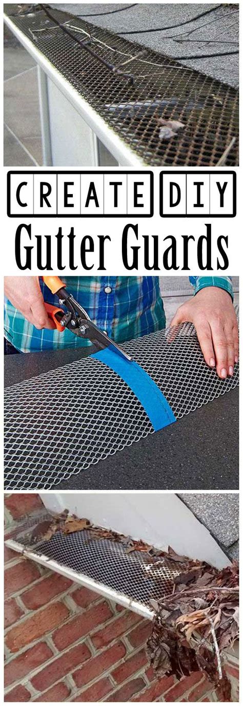 Never clean your gutters again! These DIY gutter guards will help you accomplish just that ...