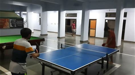 ABV-IIITM Gwalior | Table Tennis in Boys Hostel Playing At Night - YouTube