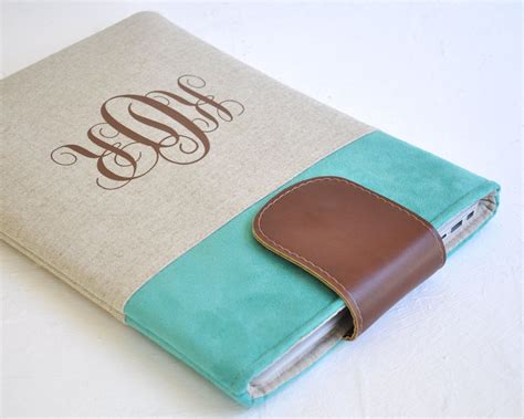 Laptop Case MacBook Cover Monogrammed Laptop Cover 13 inch