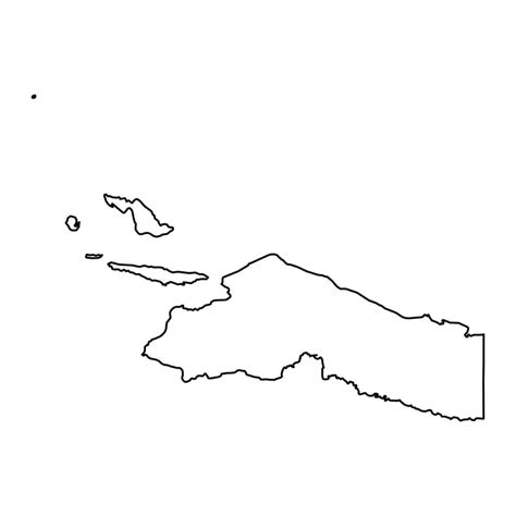 Papua province map, administrative division of Indonesia. Vector ...