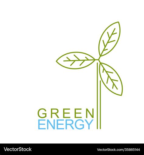 Wind energy logo Royalty Free Vector Image - VectorStock