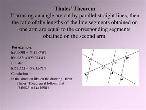 PPT - Thales’ Theorem PowerPoint Presentation - ID:1145363