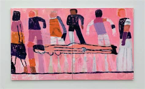 Katherine Bradford's exhibition, ‘Friends and Strangers’ depicts ...