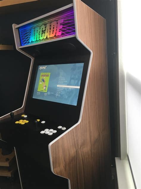 My Custom Full Size Retro/Retropie Arcade Cabinet - Album on Imgur | Arcade, Arcade cabinet ...