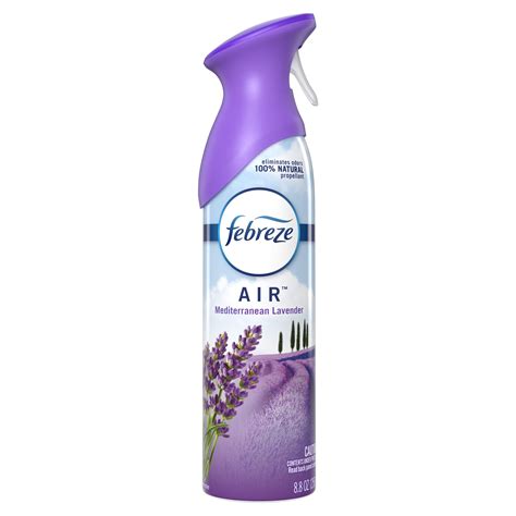 Febreze Odor-Eliminating Air Freshener Spray, Lavender, 1 ct - Walmart.com - Walmart.com