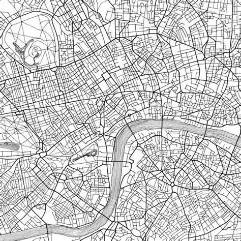 Victorian London Street Map