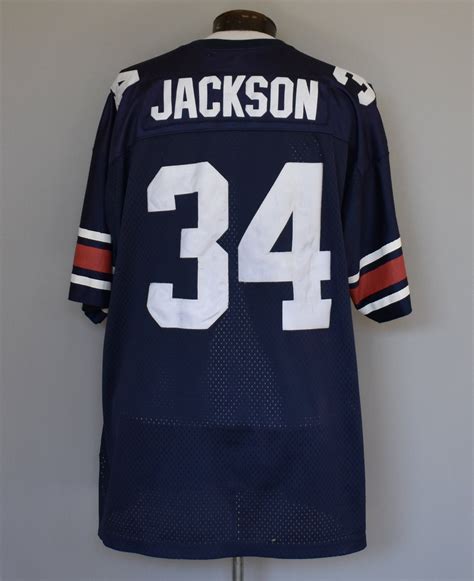 Bo Jackson no. 34 Jersey Vintage Auburn Tigers Jersey NCAA | Etsy