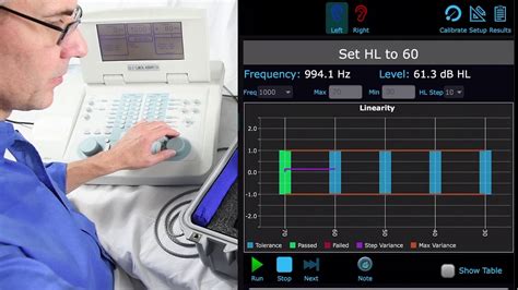 Audiometer Calibration System - Running a Test - Model AudCal - YouTube