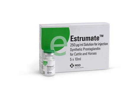 MSD Animal Health Hub: Estrumate® 250 µg/ml solution for injection