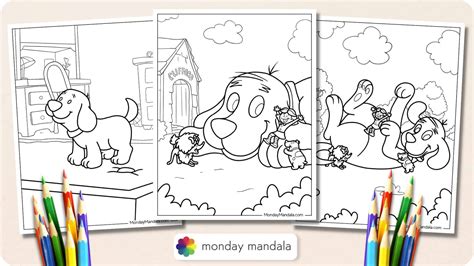 20 Clifford Coloring Pages (Free PDF Printables)