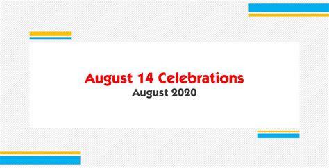 August 14 Celebrations - 2020 - Generation's School