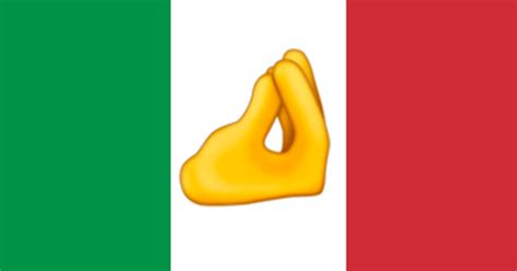 Italian Hand Gestures Emoji - CaitlinCusack