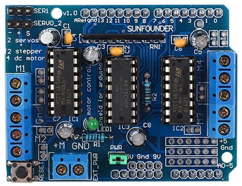 L293D Motor Driver Shield - Wiki