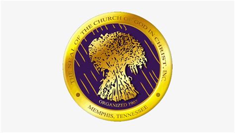 Seal Cogic1 Purple Gold - Church Of God In Christ Logo PNG Image | Transparent PNG Free Download ...