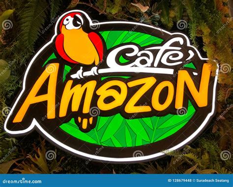 Cafe Amazon Shop,Cafe Amazon Beverage Logo Editorial Stock Photo ...