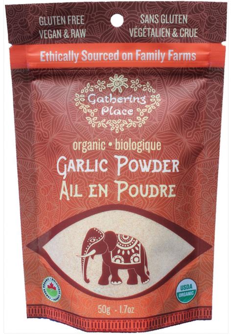 Organic Garlic Powder - hOMe Grown Living Foods