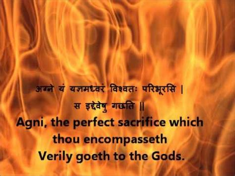 Full Agni Suktam Rig Veda Book 1 Hymn 1 Devanagari Sanskrit English translations.wmv - YouTube