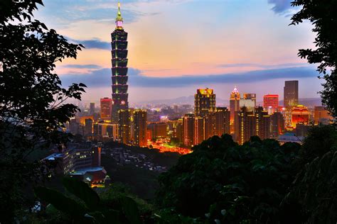 Download Skyline Megapolis Taiwan Taipei 101 Man Made Taipei 4k Ultra ...