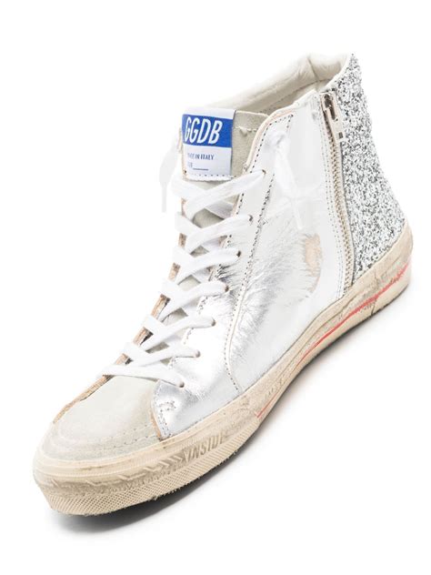 Golden Goose logo-patch lace-up Sneakers - Farfetch