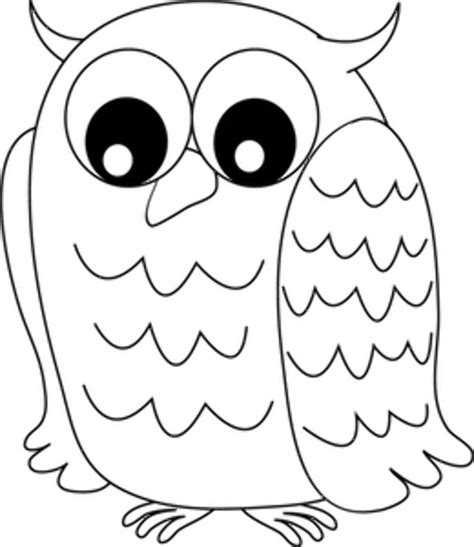 Download High Quality owl clipart black and white cartoon Transparent ...