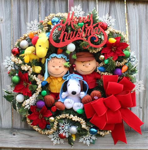 MADE To ORDER Charlie Brown Christmas Wreath Woodstock | Etsy ...