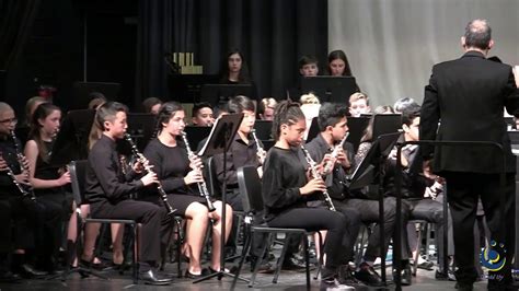 Davis Drive Middle School 8th Grade Band performs Tournament on 3/19/2019 - YouTube