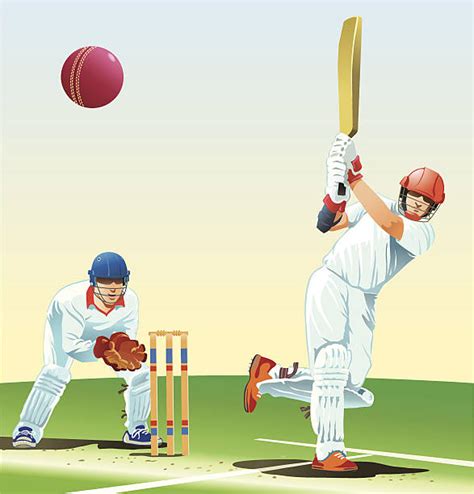 Cricket Batsman Illustrations, Royalty-Free Vector Graphics & Clip Art ...