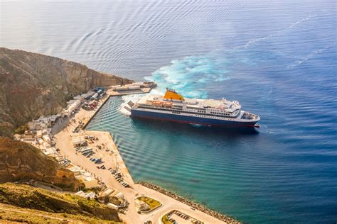 Comment aller à Paros depuis Santorin en ferry