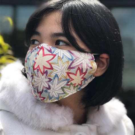 These face masks are made from vintage kimono – and they ship overseas