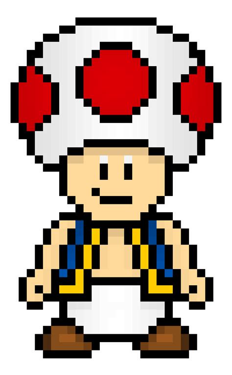 Toad [Pixel Art] by Kobune on DeviantArt