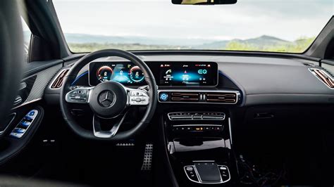 Mercedes-Benz EQC 400 4MATIC AMG Line 2019 4K Interior Wallpaper | HD Car Wallpapers | ID #12132