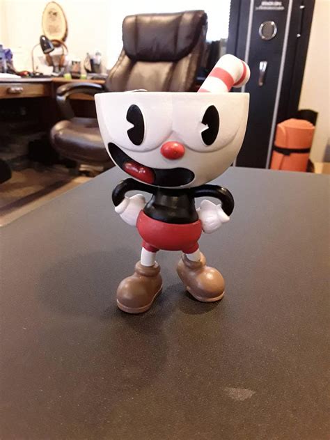 cuphead vinyl figure by lurantistrainer2002 on DeviantArt