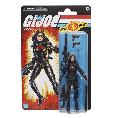 G.I. Joe Classified Retro Baroness 6 Inch Action Figure – Kapow Toys