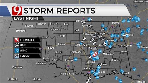 NWS Confirms 2 Tornadoes Touched Down In Oklahoma Sunday Night