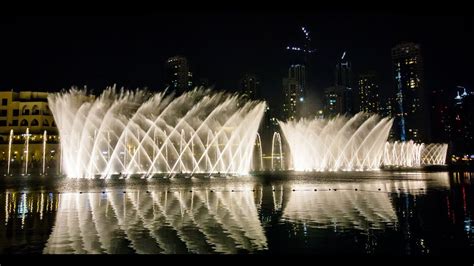 Dubai Fountain ! Burj Khalifa ! World Best Dancing Fountain ! Must ...