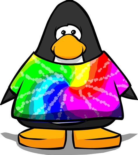 Image - Tie Dye Shirt cutout.PNG | Club Penguin Wiki | Fandom powered ...