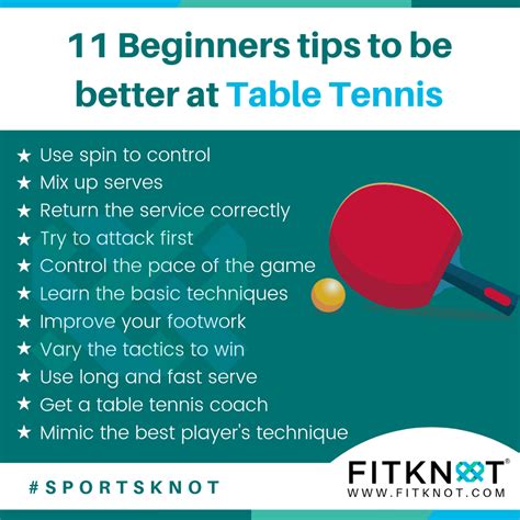 11 Beginners tips to be better at Table Tennis (SK002) - ActiveLogica Log