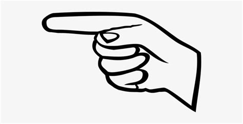 Finger Point Clipart