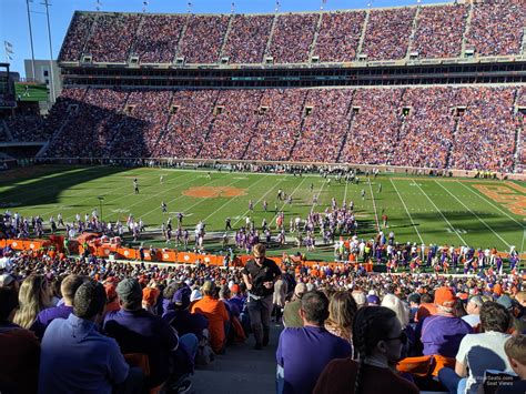 Clemson Stadium Seating Chart With Seat Numbers | Elcho Table