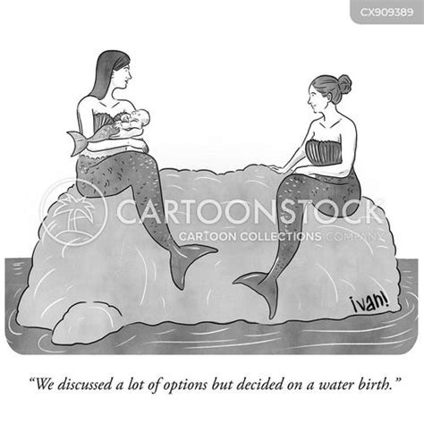 Mermaids Cartoons and Comics - funny pictures from CartoonStock