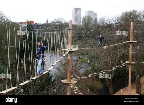 Go ape battersea park hi-res stock photography and images - Alamy