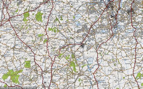 Old Maps of Rubery, West Midlands - Francis Frith