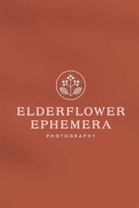 Photographer Branding with Flower Logo Design