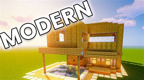 Minecraft Modern House Design Tutorial - Design Talk