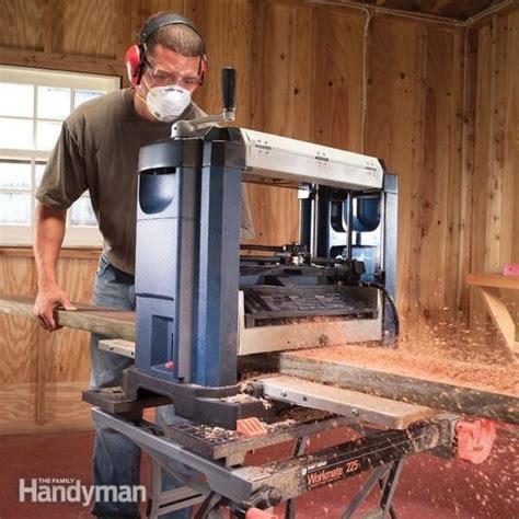 How to Use a Benchtop Wood Planer — The Family Handyman