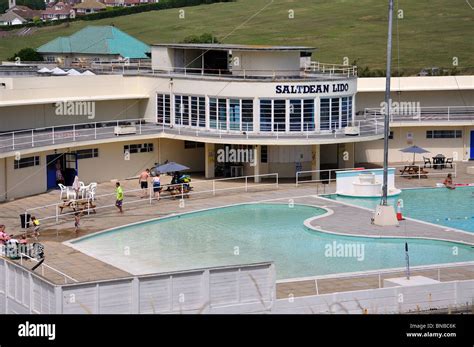 Art Deco Saltdean Lido, Saltdean Park Road, Saltdean, East Sussex Stock Photo: 30369211 - Alamy