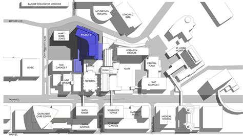 Methodist Hospital Houston Map