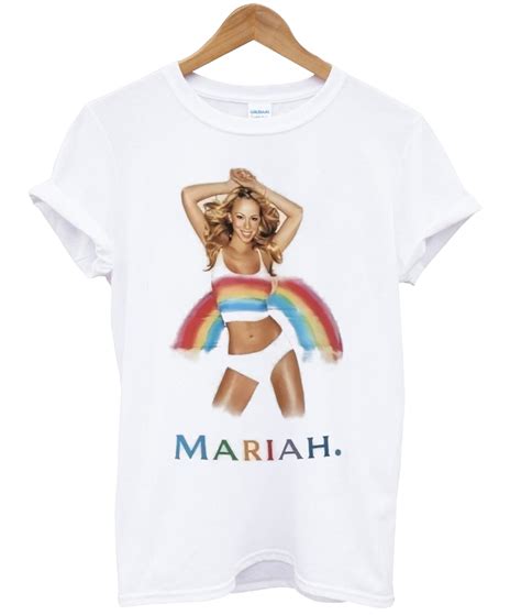 Mariah Carey Rainbow tshirt