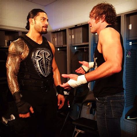 Dean Ambrose and Roman Reigns, Smackdown April/23/2015 | Roman reigns dean ambrose, Roman reigns ...