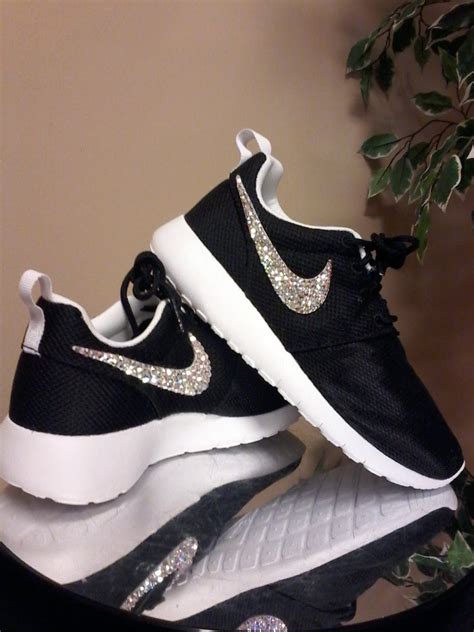 Bling Nike Glitter Sneakers Custom Roshe Nike Bling Roshe